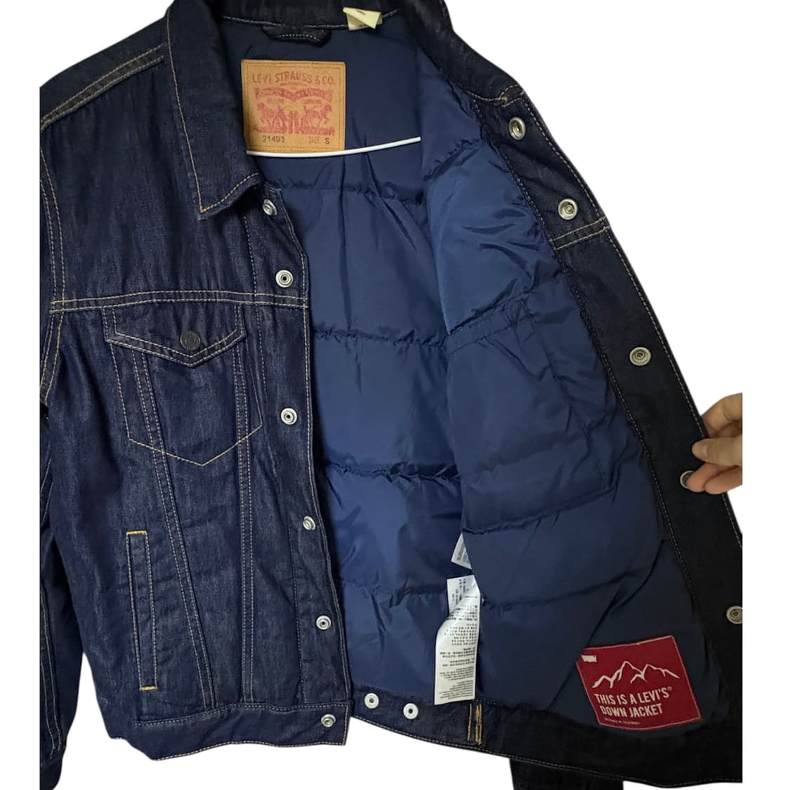 리바이스 패딩자켓 상품이미지2