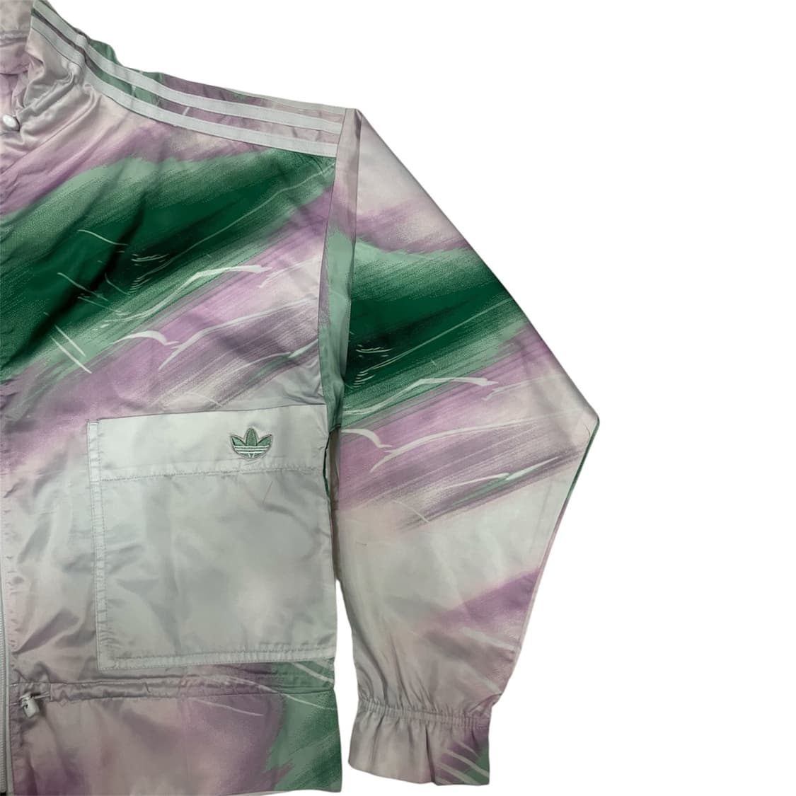 나이키 바람막이 유니크 컬러 크롭 자켓 XS 상품이미지3