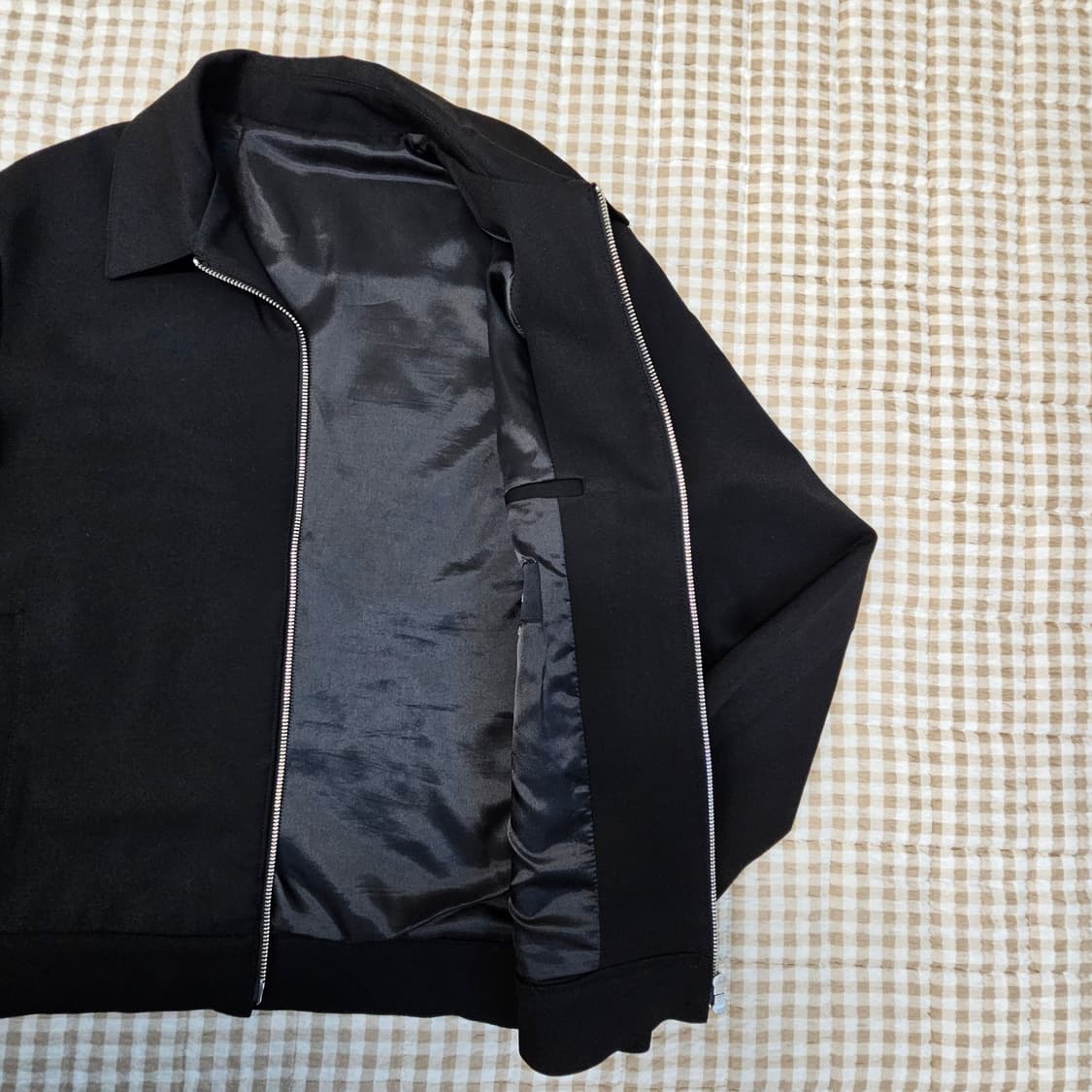 무신사 릴렉스핏 미니멀 자켓 남자100 상품이미지6