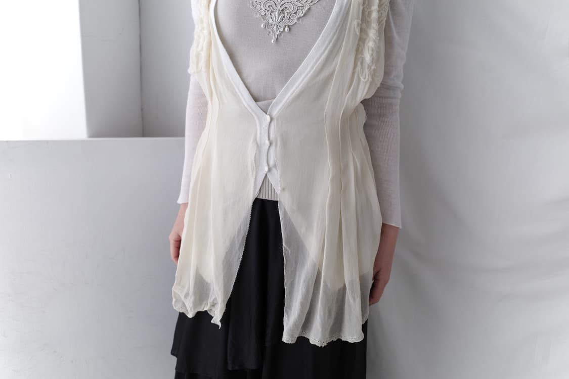 flower sha blouse cardigun 상품이미지3