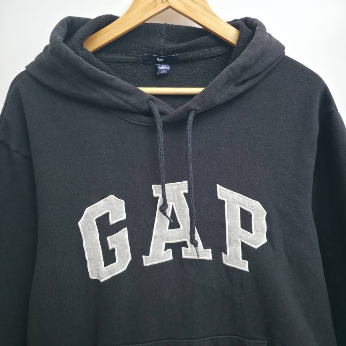 [L] GAP 갭 블랙 후드티 상품이미지2