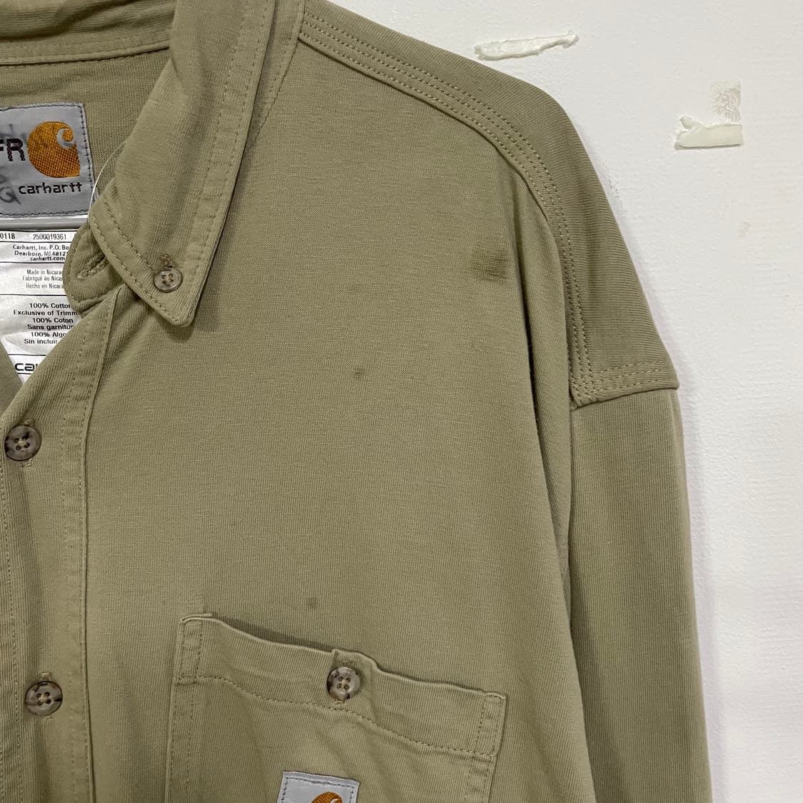 칼하트 FR 라인 셔츠 상품이미지5