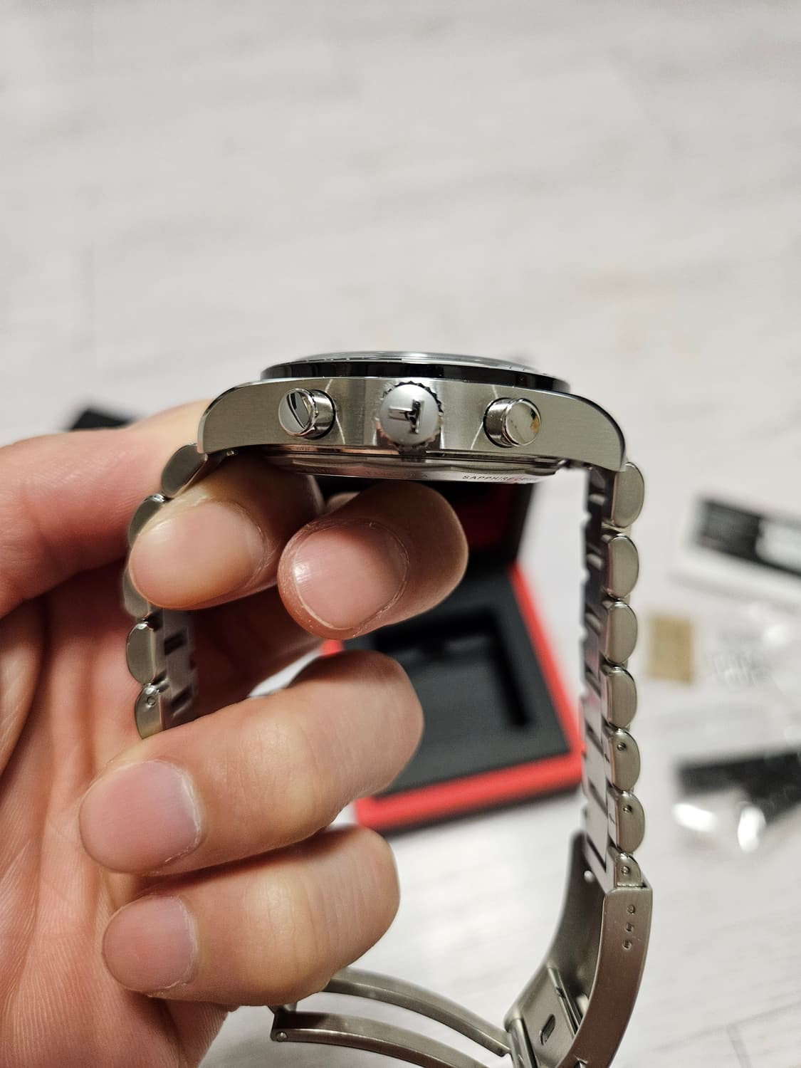 티쏘 PR516 메커니컬 크로노그래프 41mm 상품이미지4