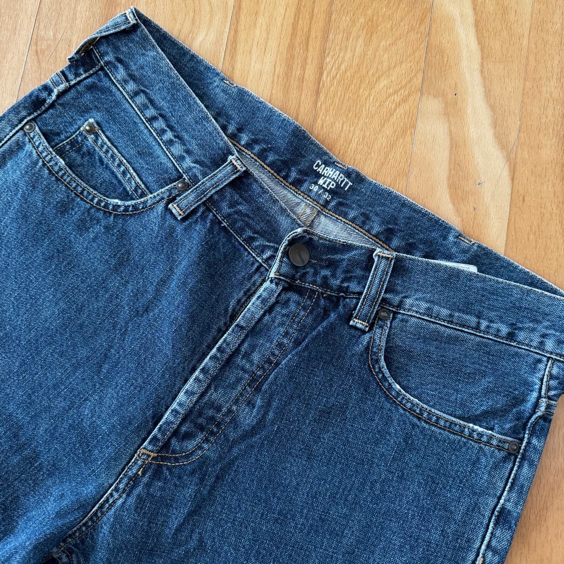 칼하트 WIP Marlow 데님 신품 30x32 상품이미지4