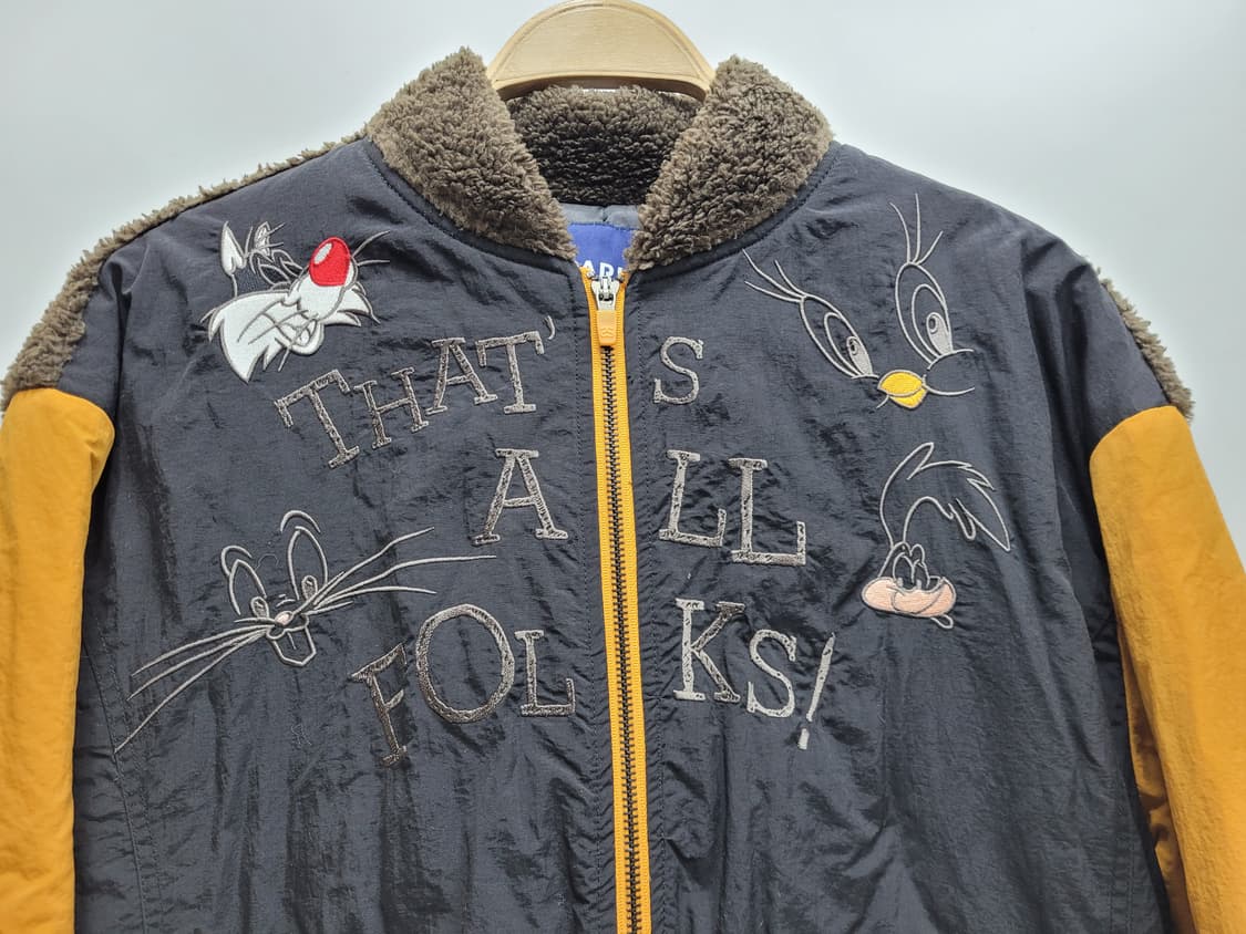 SPAKS 위너브라더스 부클 퍼 경량 패딩 점퍼 / 100 블랙  상품이미지3