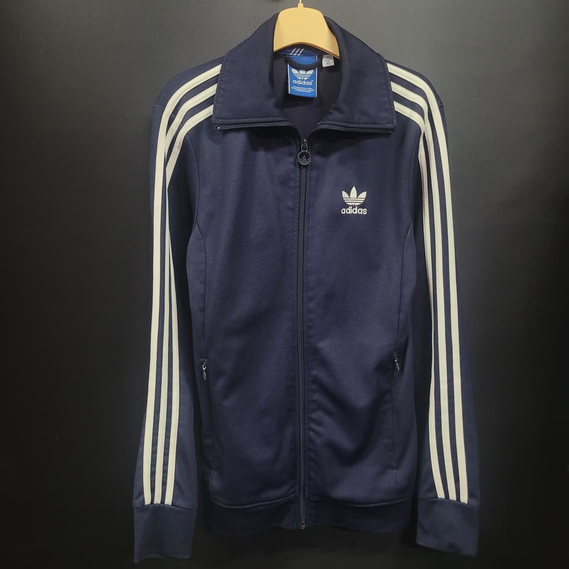 아디다스 불꽃 파이어버드 곤흰 네이비 유로파 트랙탑 져지  상품이미지8