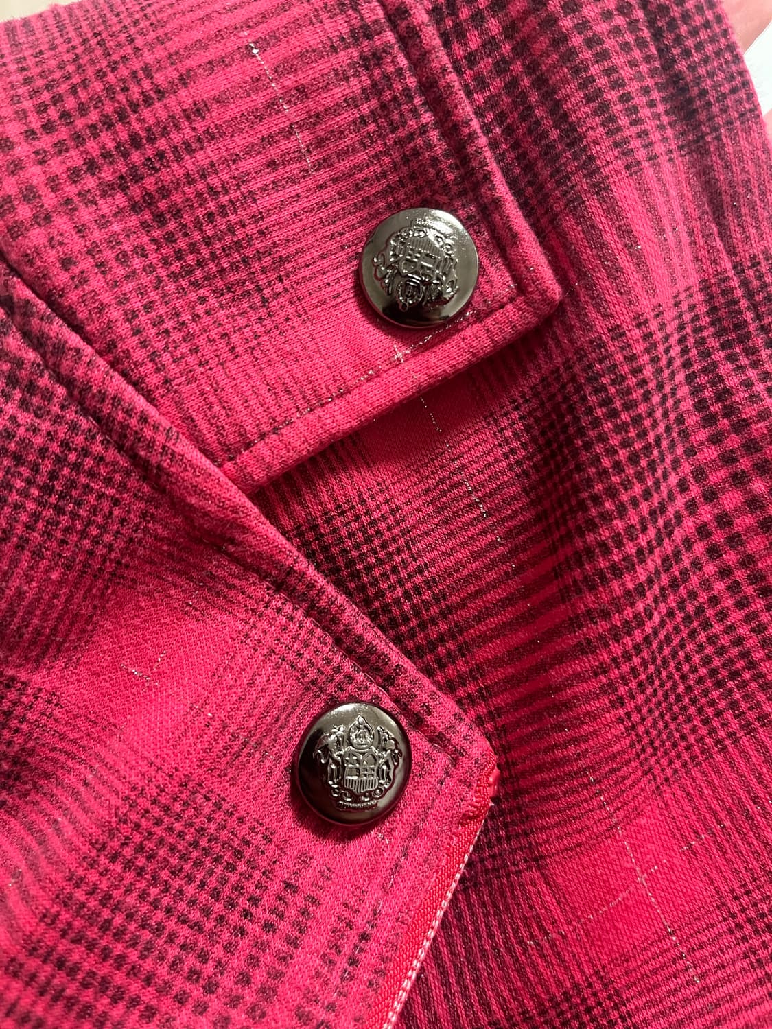 y2k 하라주쿠 핫핑크 조끼 상품이미지3