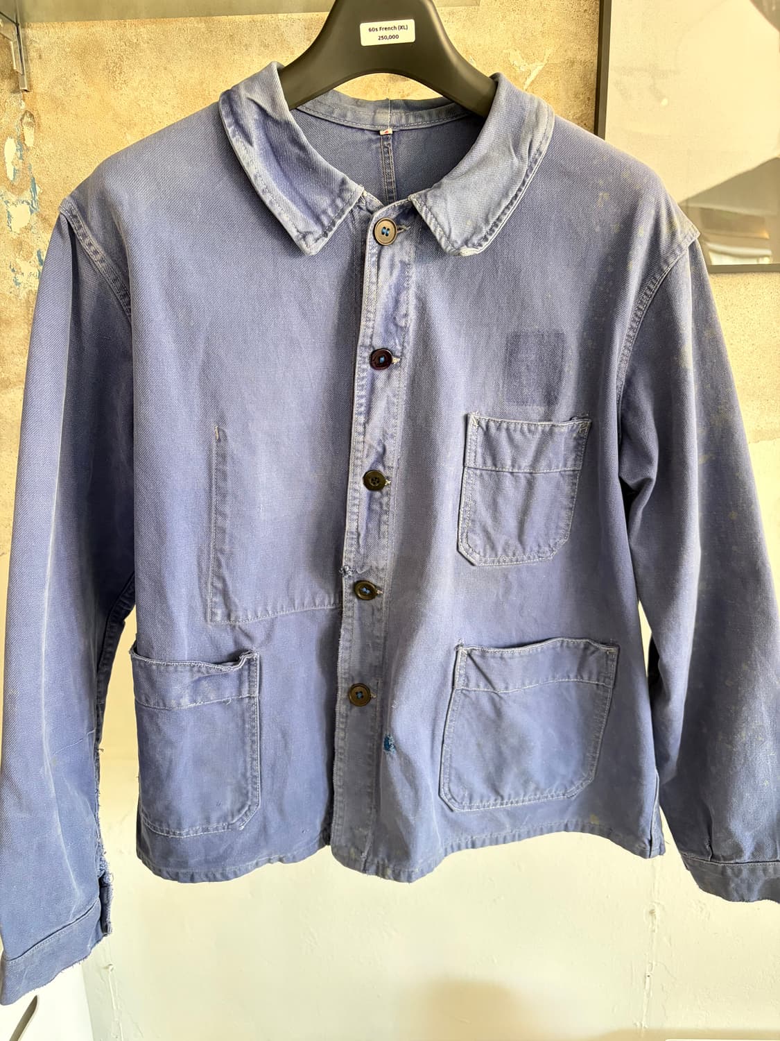 60s distressed 프렌치 워크 자켓 상품이미지1