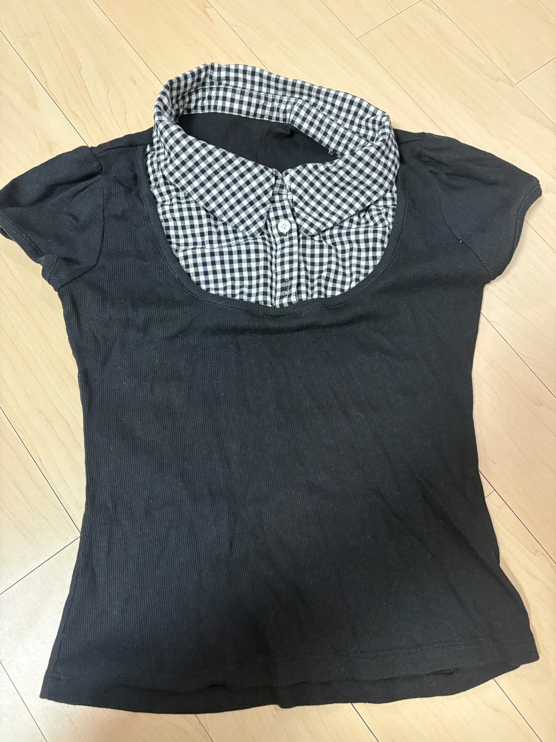 인앤양하모니 레이어드 반팔 상품이미지1