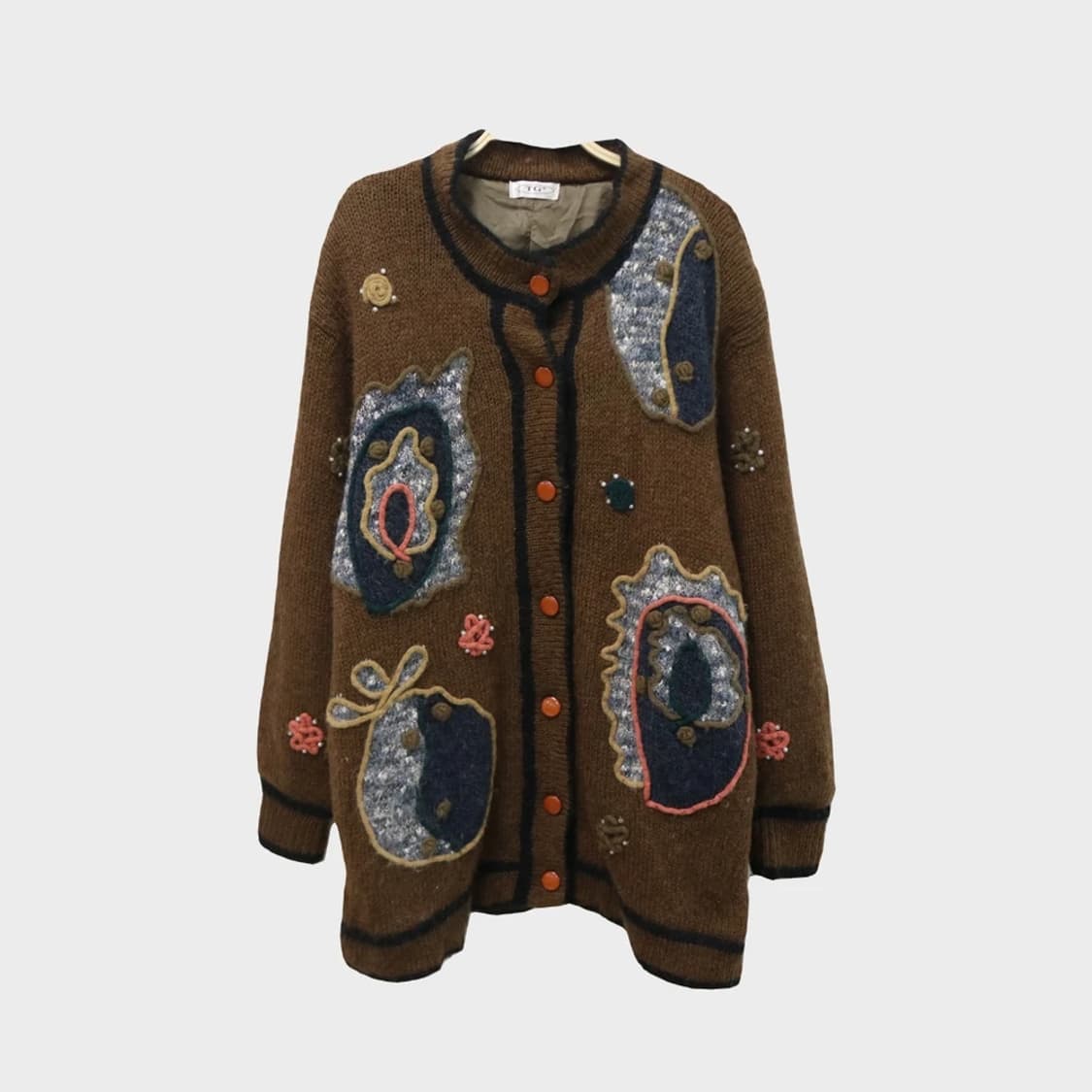 모리걸 무드 울 혼방 롱 가디건 62182 상품이미지1