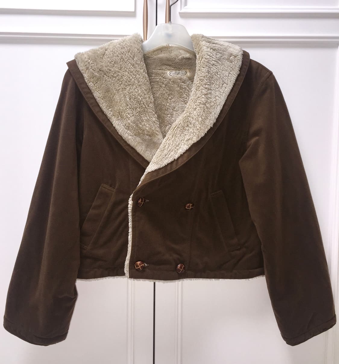 일본 빈티지 라떼갸루 무스탕 숏 코트 리즈리사트랄라라엑시즈팜 상품이미지1