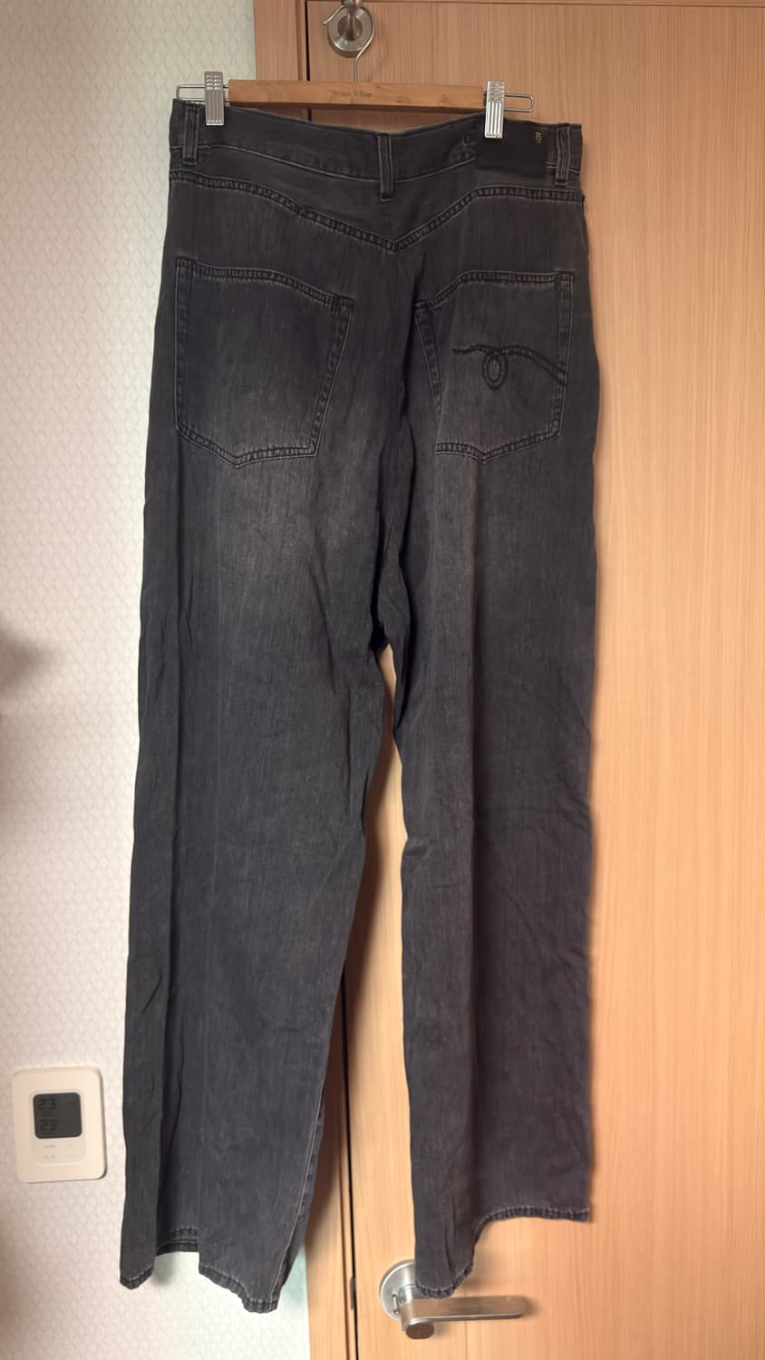 R13 벤티 데님 진 팬츠 흑청 (30) 상품이미지4