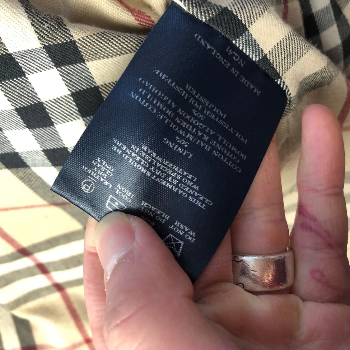 버버리 램스킨 레더자켓  상품이미지10