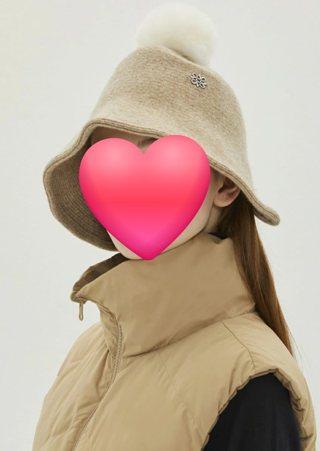 세인트앤드류스 여성겨울모자 니트모자 테잎 퍼 보닛햇 KG63 상품이미지8