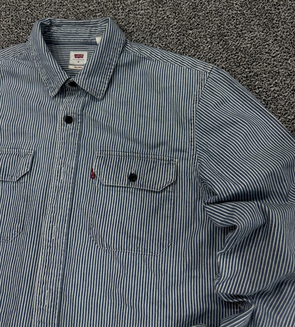 리바이스 스트라이프 셔츠 상품이미지3