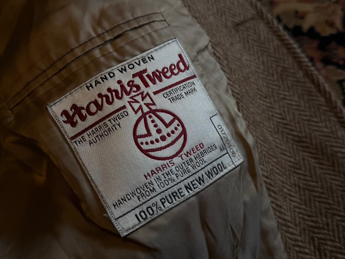 사우스윅 해리스 트위드 자켓 슬림100 상품이미지4
