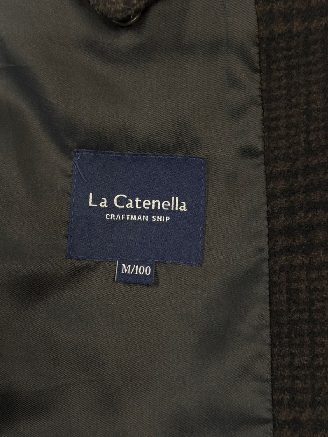 라 카테넬라 체스터필드 코트 100 상품이미지8