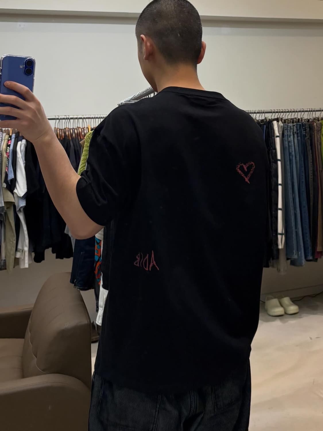 엔더슨벨 어게인 립 티셔츠 상품이미지9