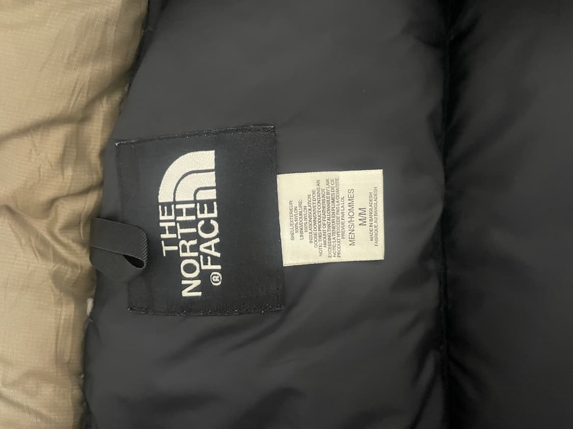 노스페이스 빈티지 센터로고 700눕시 라이트베이지 상품이미지3