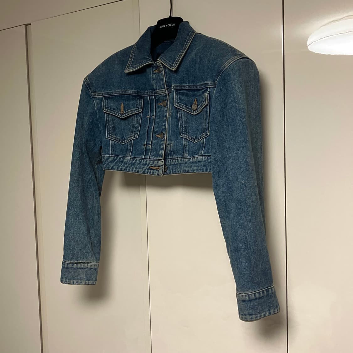 (미시착) Juun.J 준지 22fw 크롭 데님자켓 상품이미지4