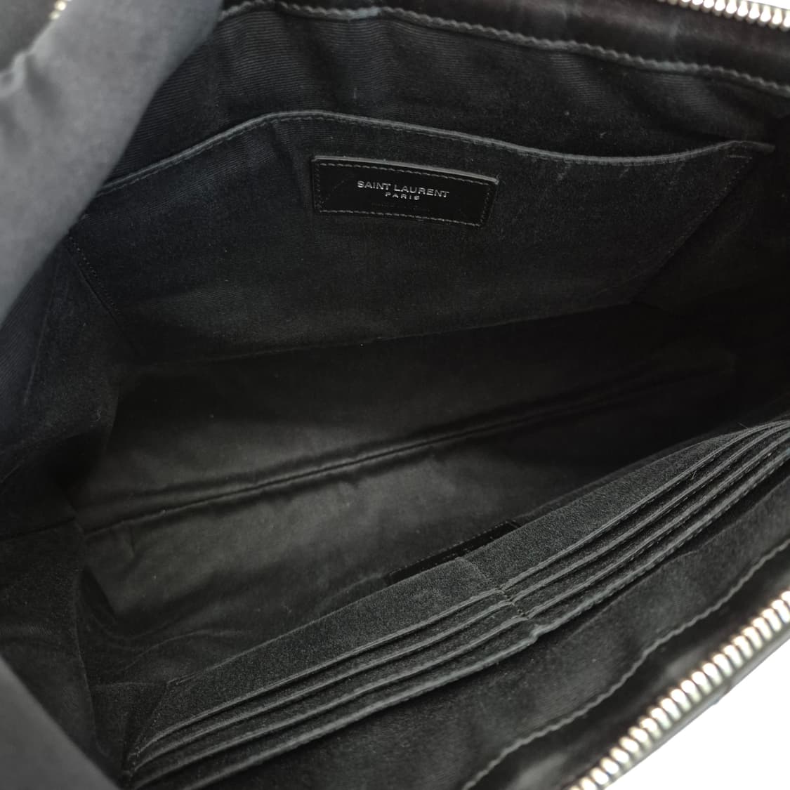 생로랑 마틀라세 여성 클러치백 블랙 라지 (440222) 상품이미지9