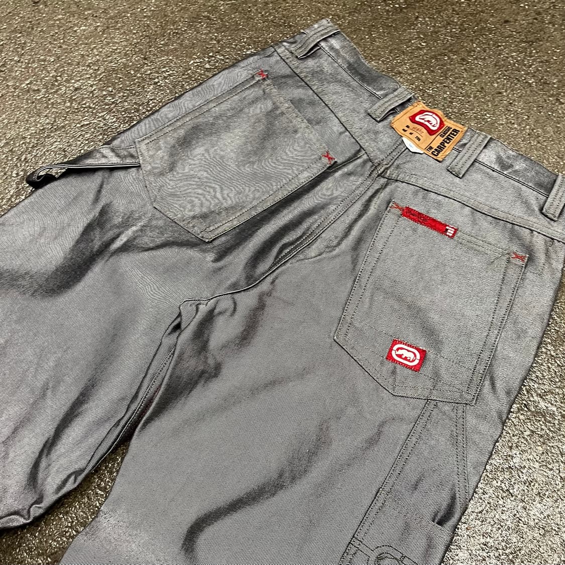 90s 에코 올드스쿨 실버 데님 팬츠 (30“) 상품이미지3