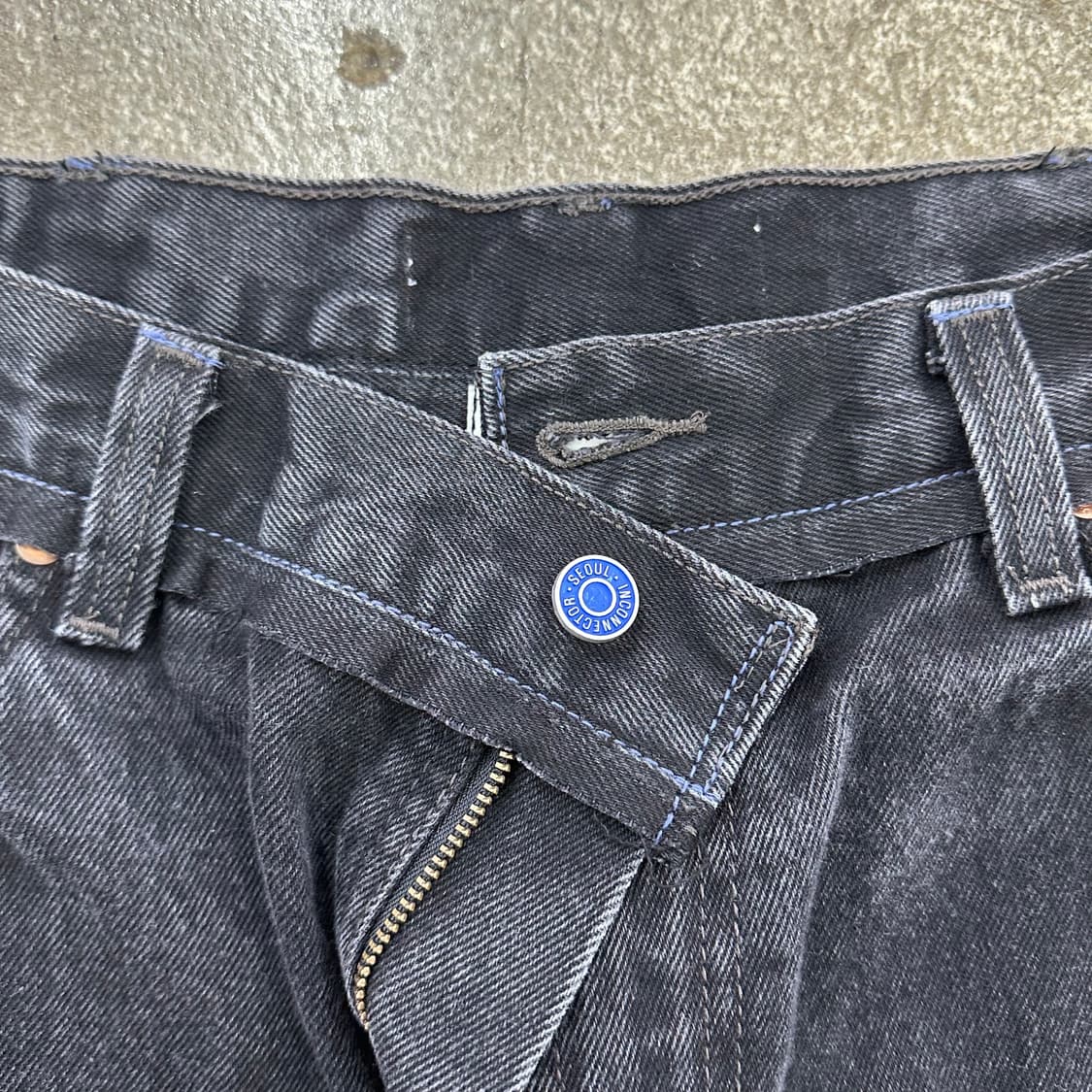 UTA DOUBLE WIDE DENIM PANTS 상품이미지5