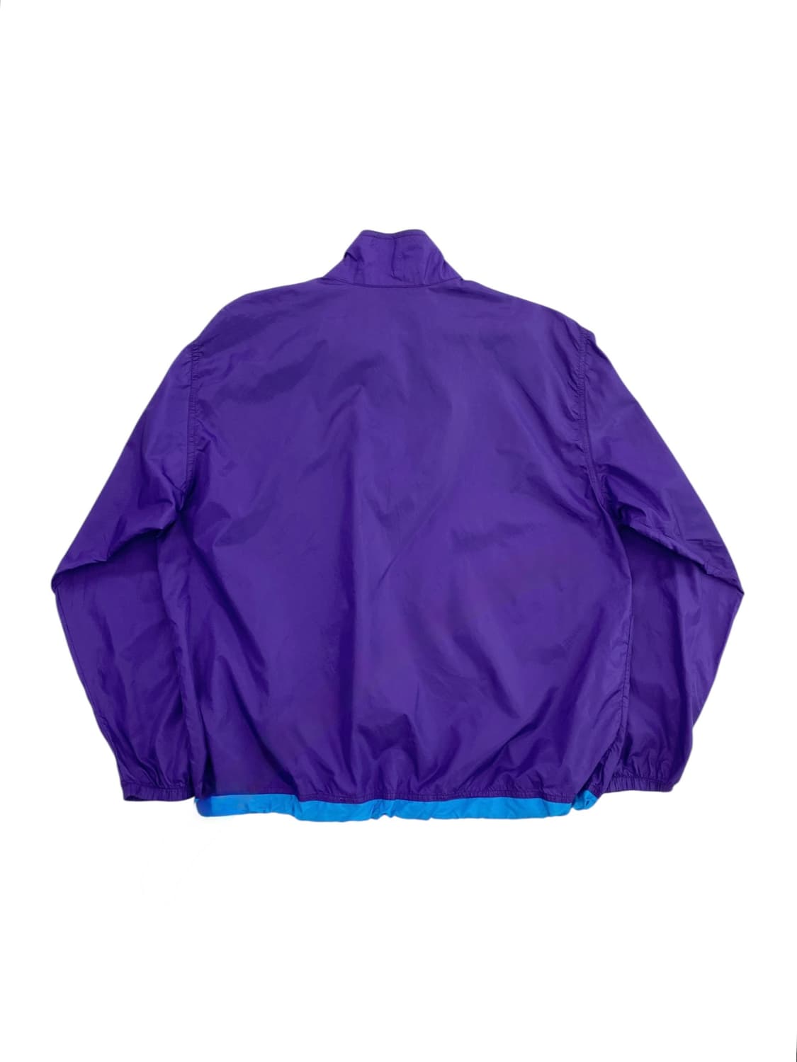 8-90's 엘엘빈 립스탑 나일론 하프집업 풀오버 상품이미지2