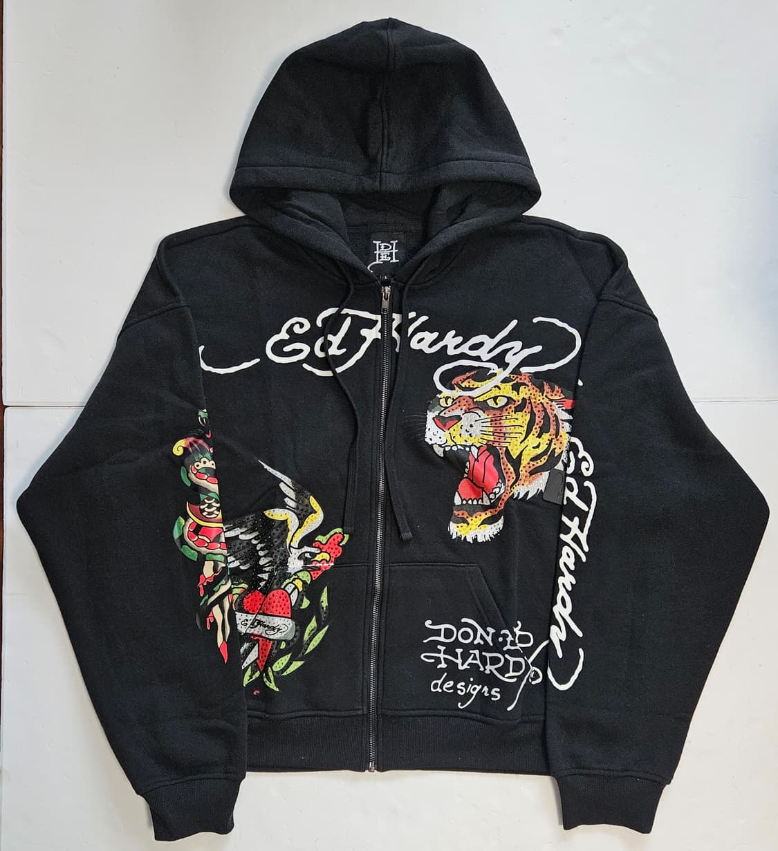 [새제품XL] 에드 하디 후드집업 상품이미지1