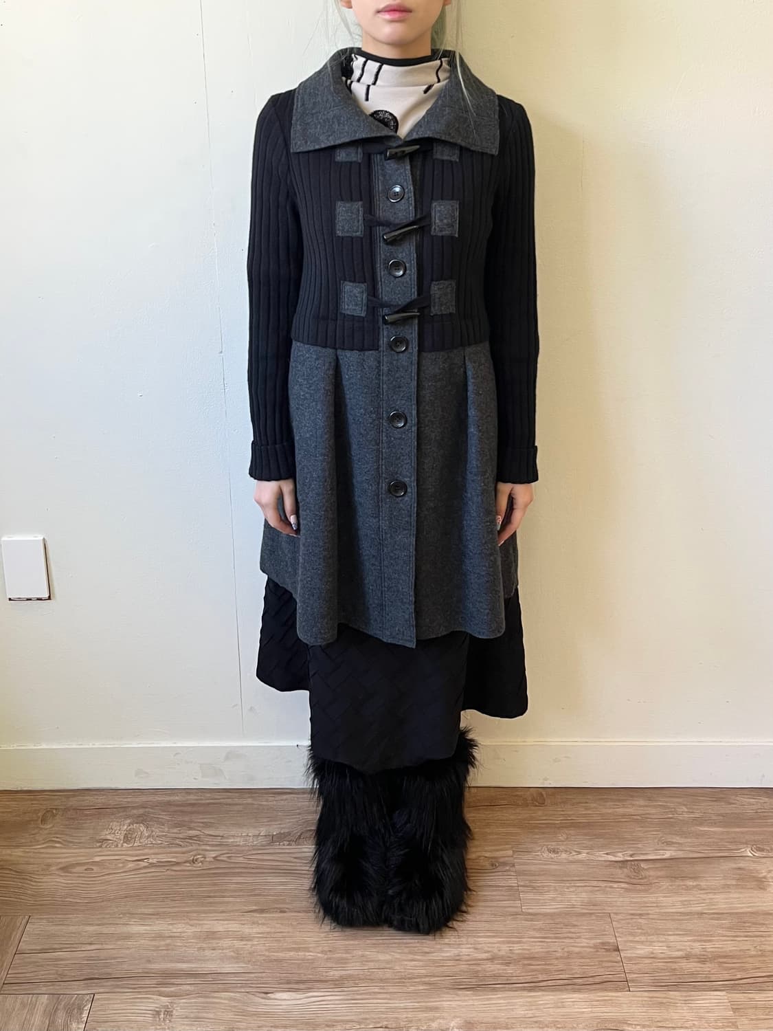 FESTENIR 더플 코트 상품이미지7