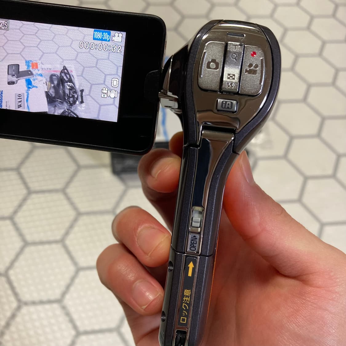 파나소닉 HX-WA10  오렌지 빈티지 캠코더 뉴진스 혜인 상품이미지6