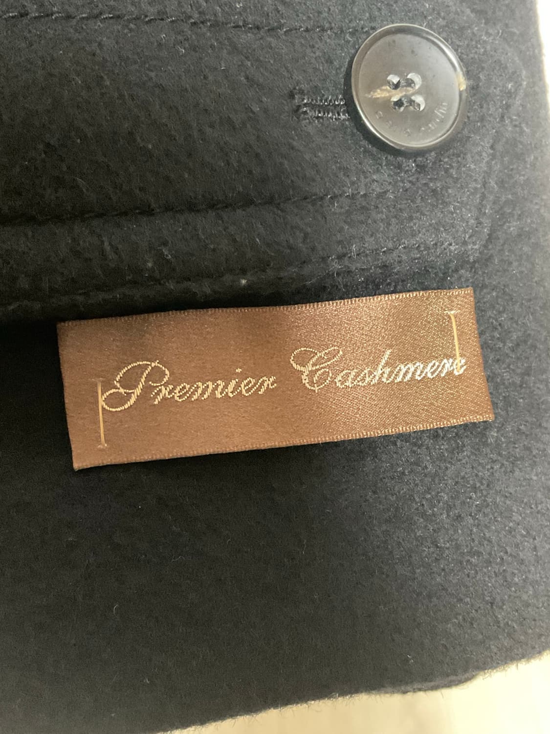 피에르가르뎅 캐시미어10울90 하프코트 상품이미지3