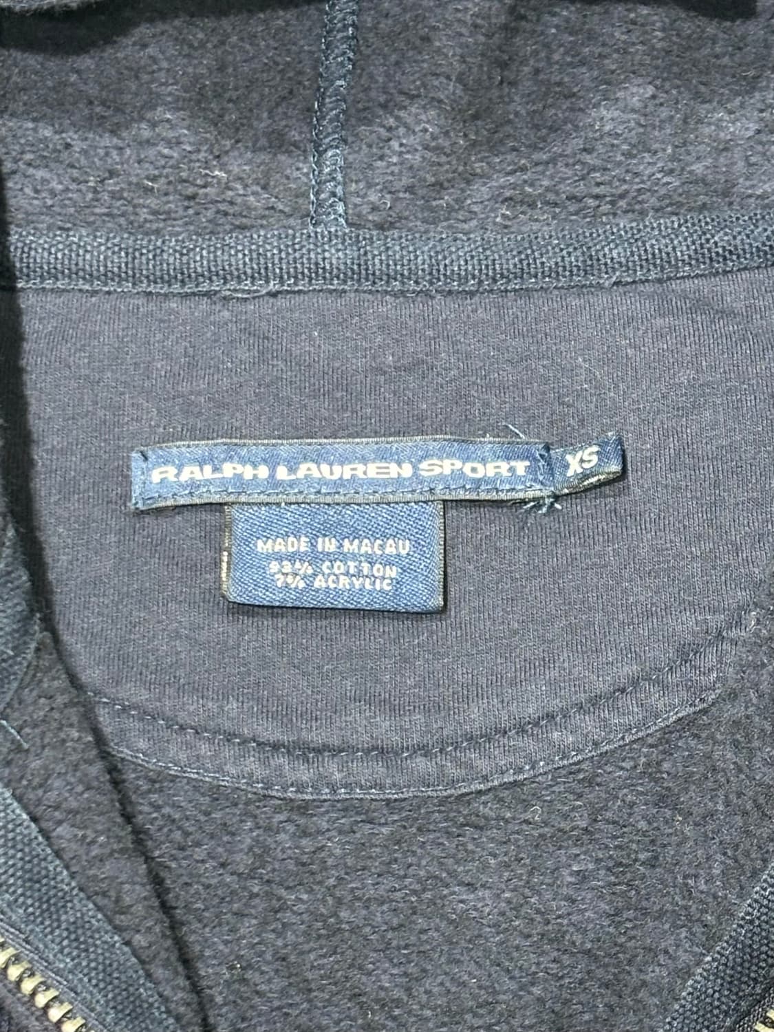 폴로랄프로렌 네이비 그린포니 후드집업 상품이미지8