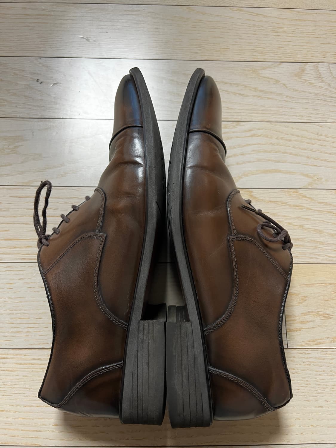 탠디 오버핏 스트레이트팁 남성 정장 구두 255mm 상품이미지4