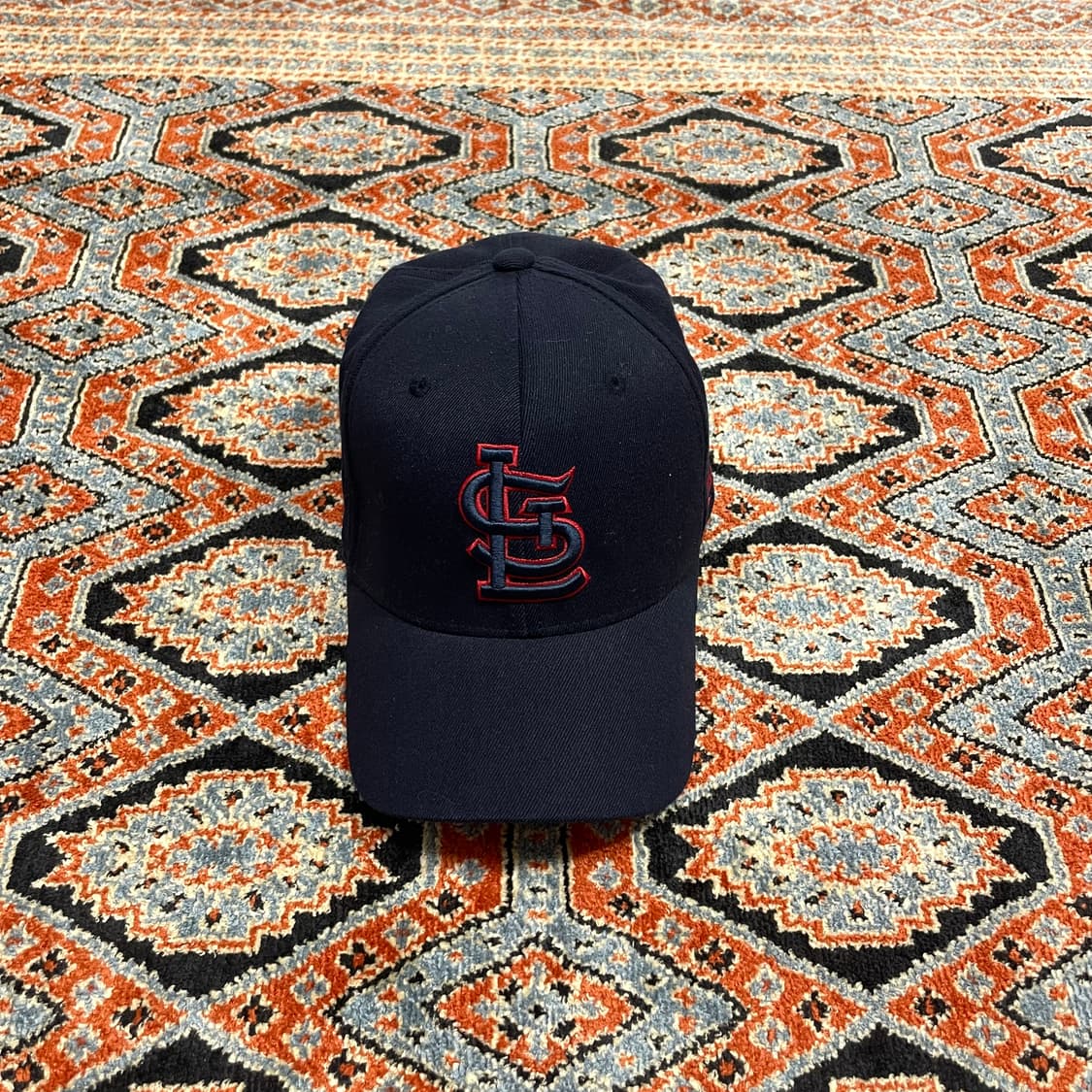 MLB 세인트루이스 카디널스 네이비 야구볼캡 호칭55 XS-S 상품이미지1