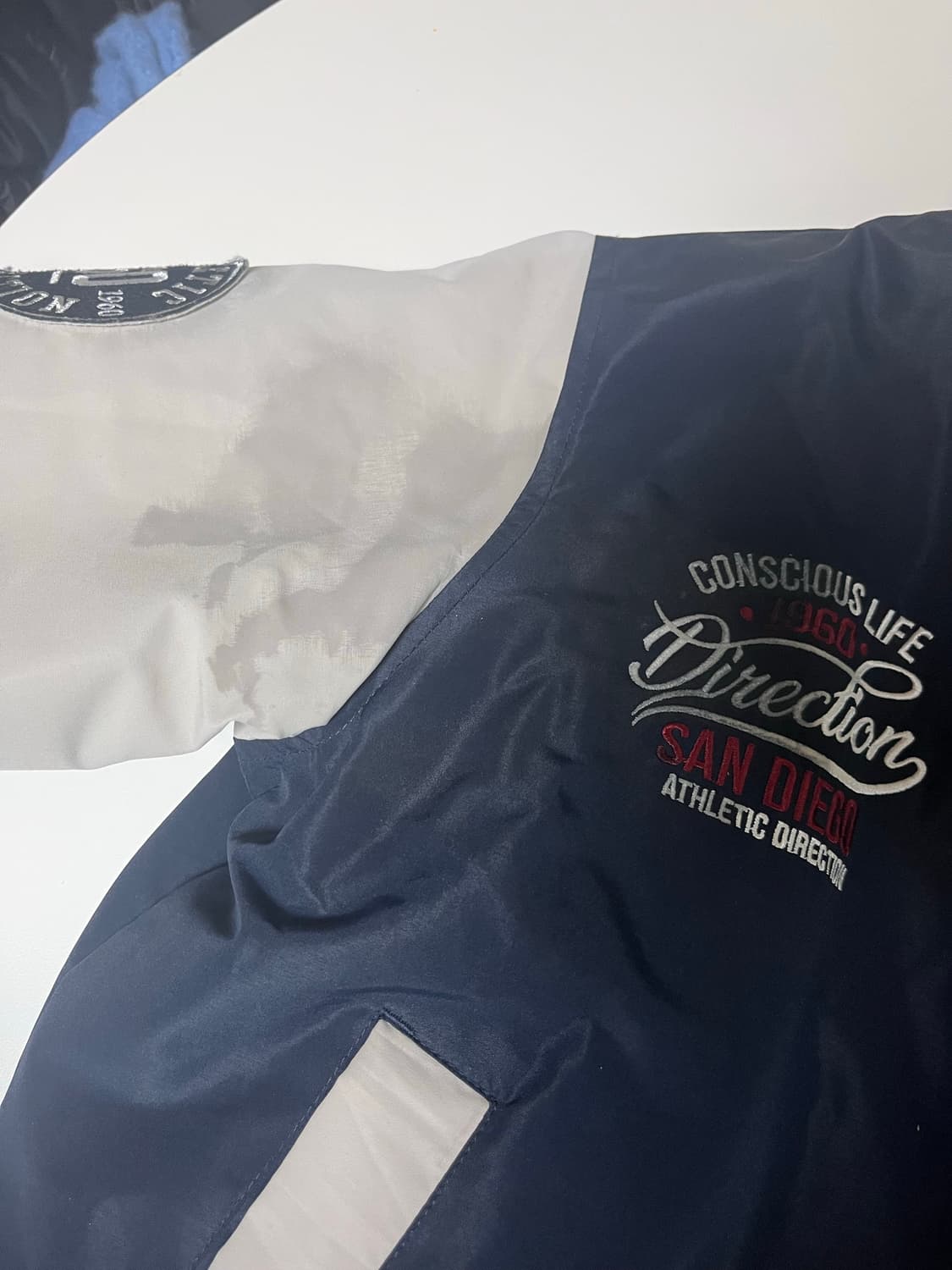 행텐 네이비 바시티 점퍼 상품이미지5