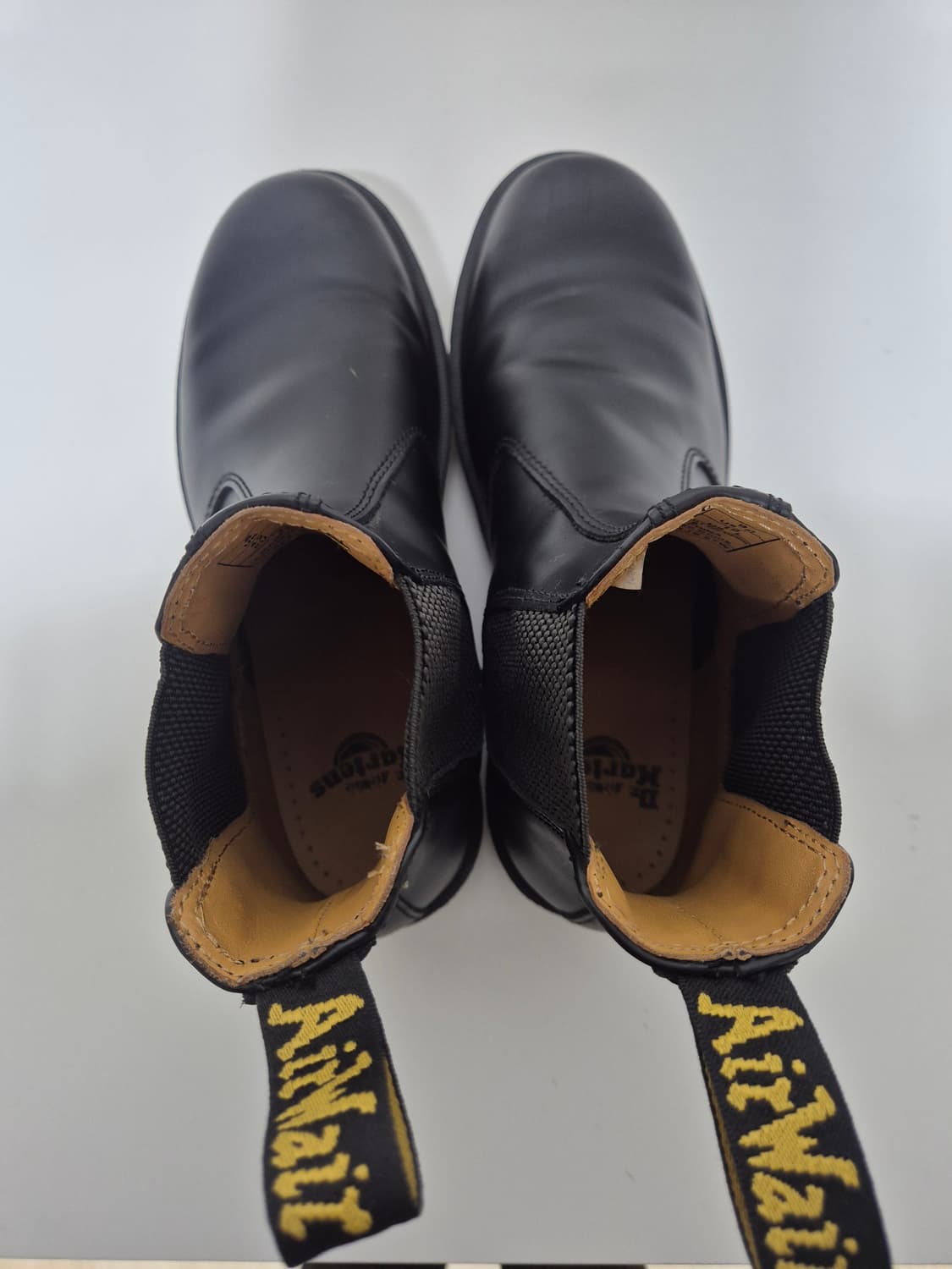 UK8 270mm 닥터마틴 2976 블랙 가죽 첼시부트 상품이미지7