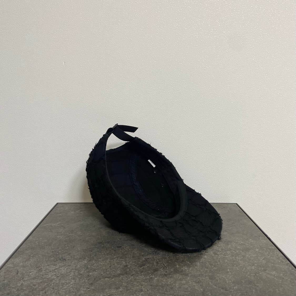 슈프림 프레이드 크록 블랙 박스로고 캠프캡 모자 상품이미지7