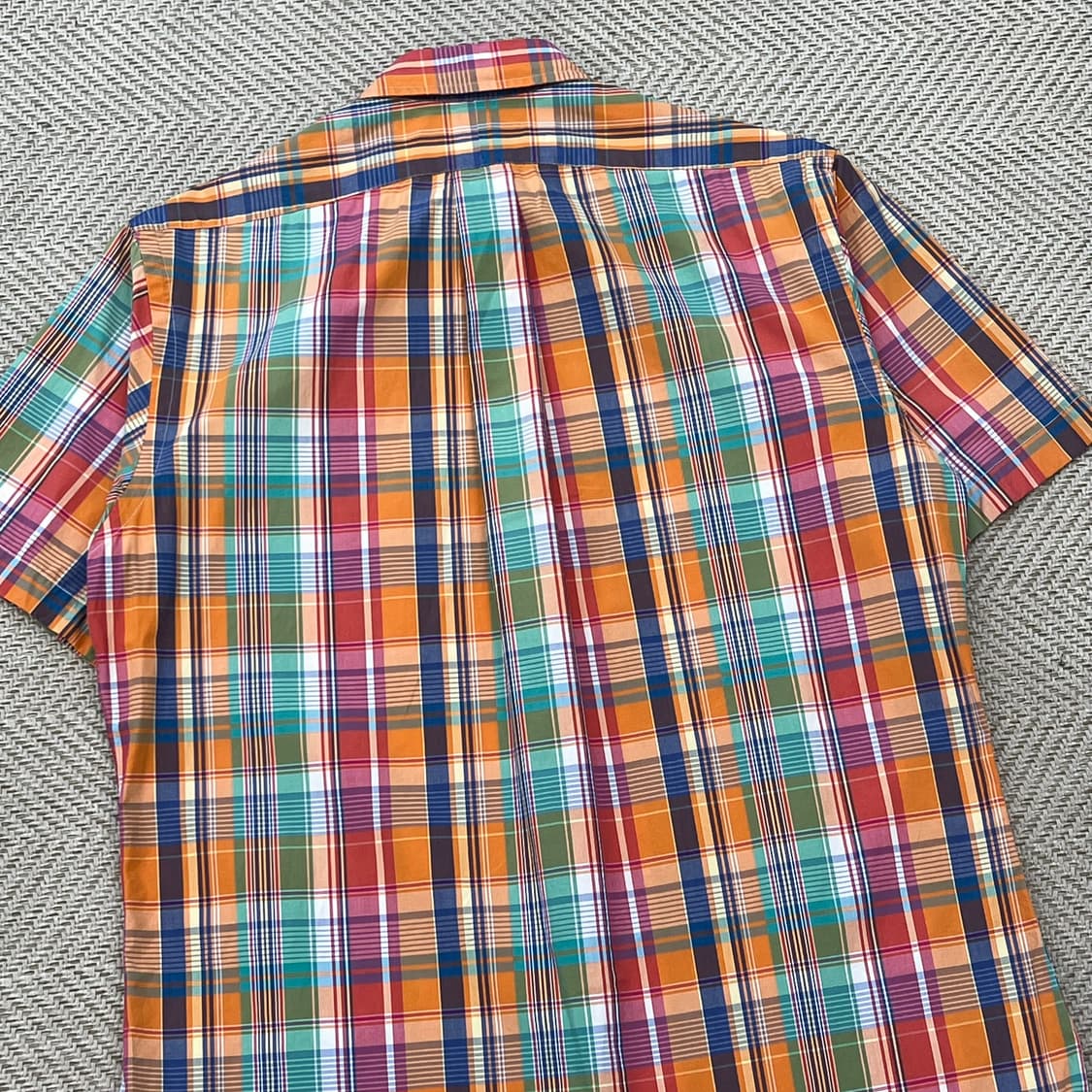 폴로랄프로렌 체크 하프 셔츠 r3454 상품이미지5