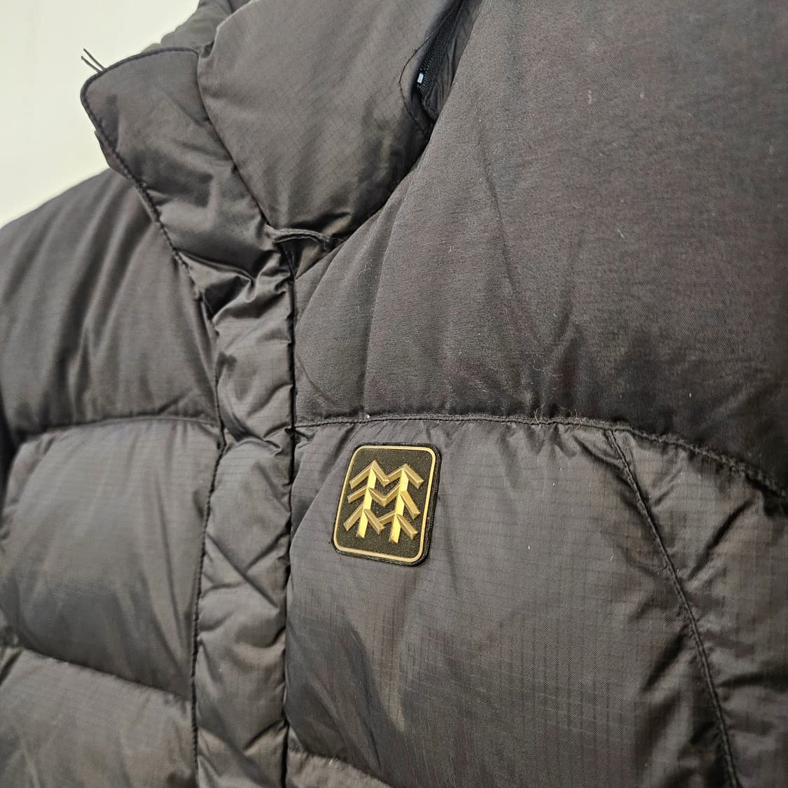 실측100(L) 코오롱 800필 윈드스토퍼 패딩 상품이미지3