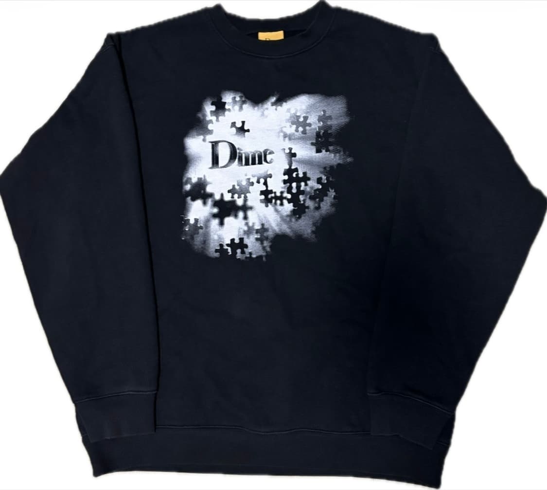 [XL] 다임 Dime 블랙 맨투맨 상품이미지2