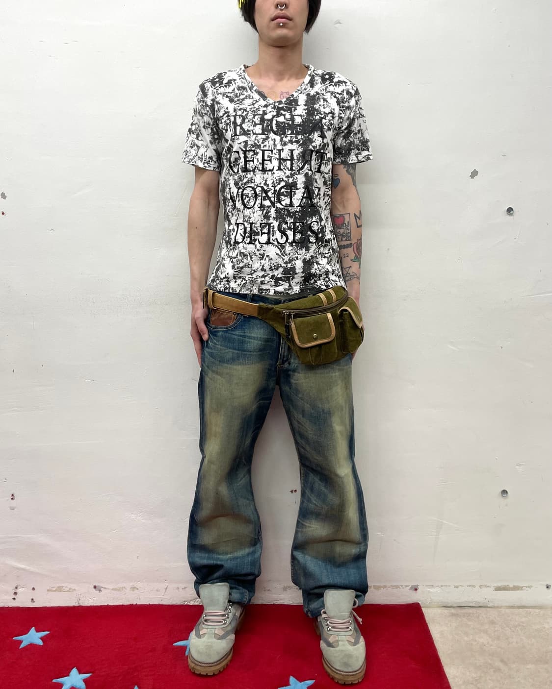 Black Tie Ruff T-shirt  상품이미지3