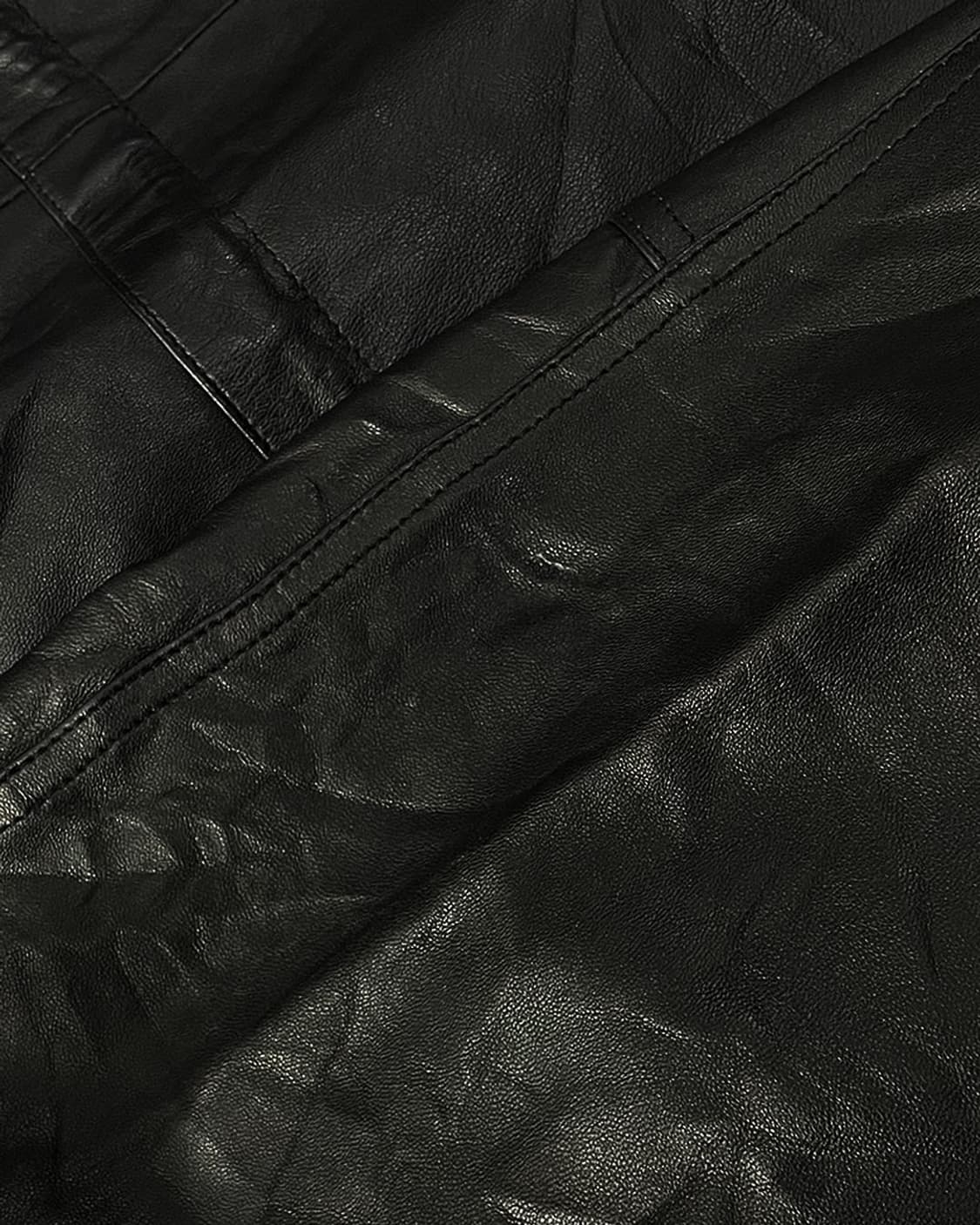 vintage 양가죽 하프 코트 자켓  상품이미지9