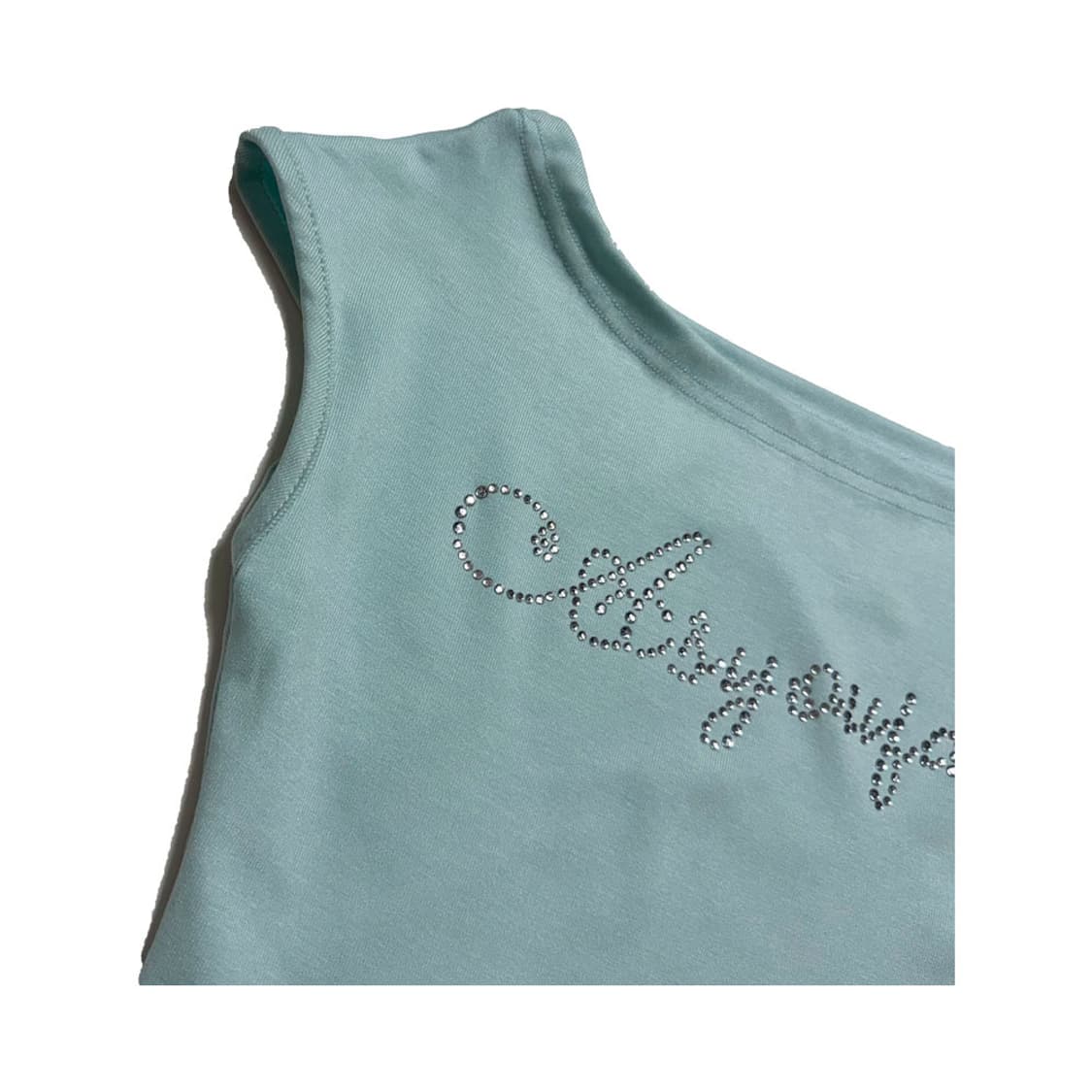 새상품 여자 큐빅 머플러 원숄더 티셔츠 상품이미지3