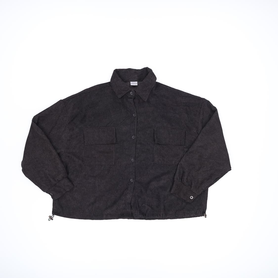 실측확인 빈티지 코듀로이 크롭 셔츠 0227M 상품이미지1