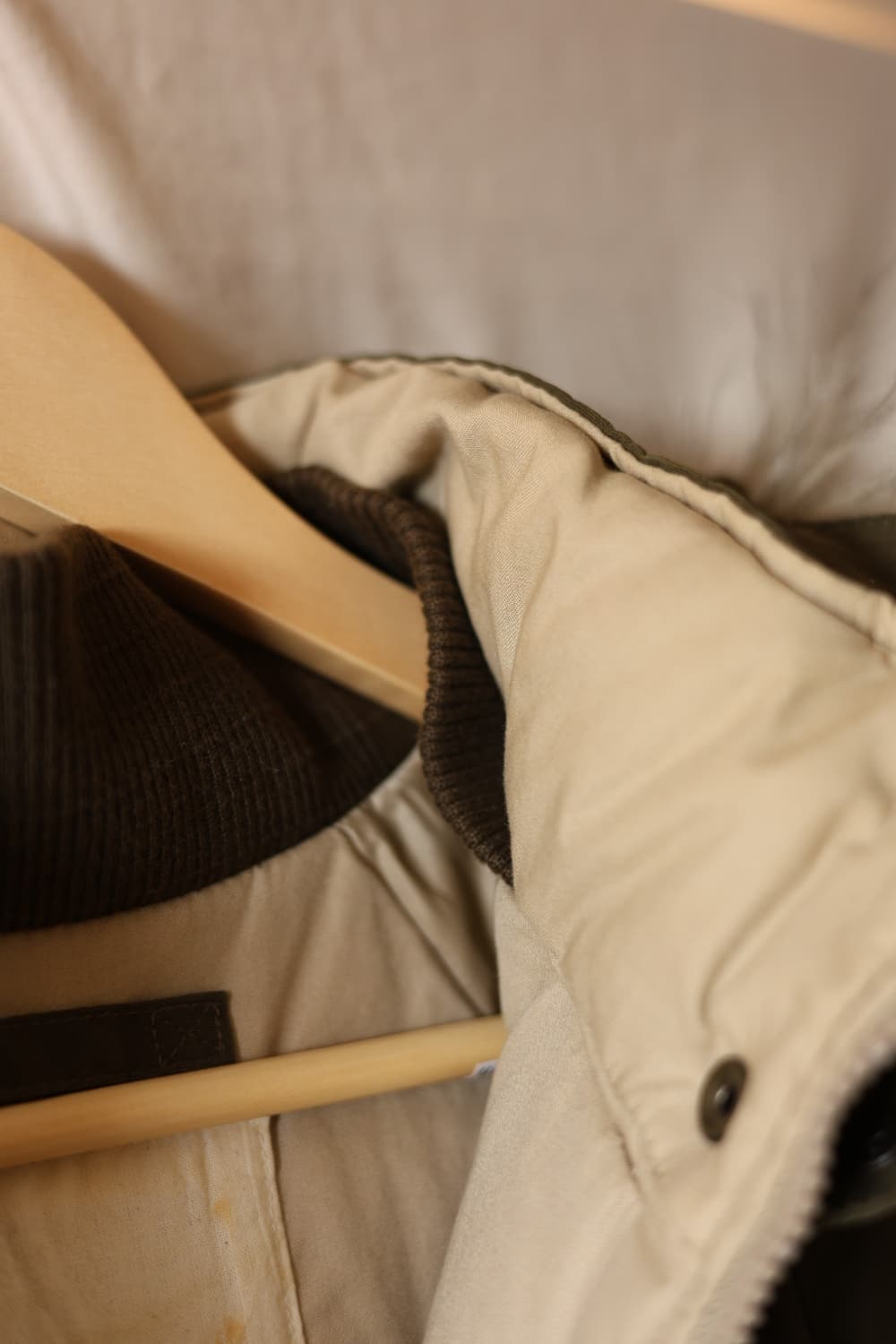 폴로 랄프로렌 데님 앤 서블라이 밀리터리 베이스 퍼 후드 파카 상품이미지5