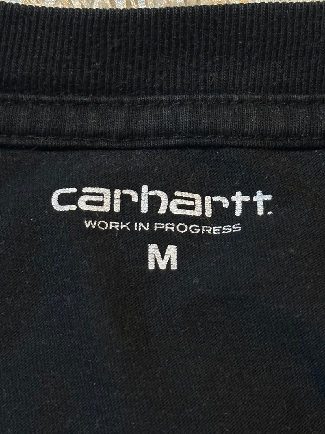 칼하트 WIP x The Village Cry Space 롱슬리브 블랙 상품이미지5