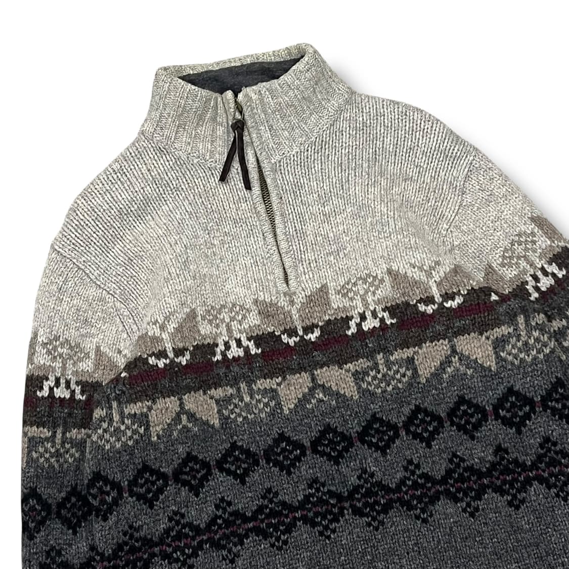 에디바우어 노르딕 반집업 램스울니트 s08391 상품이미지4