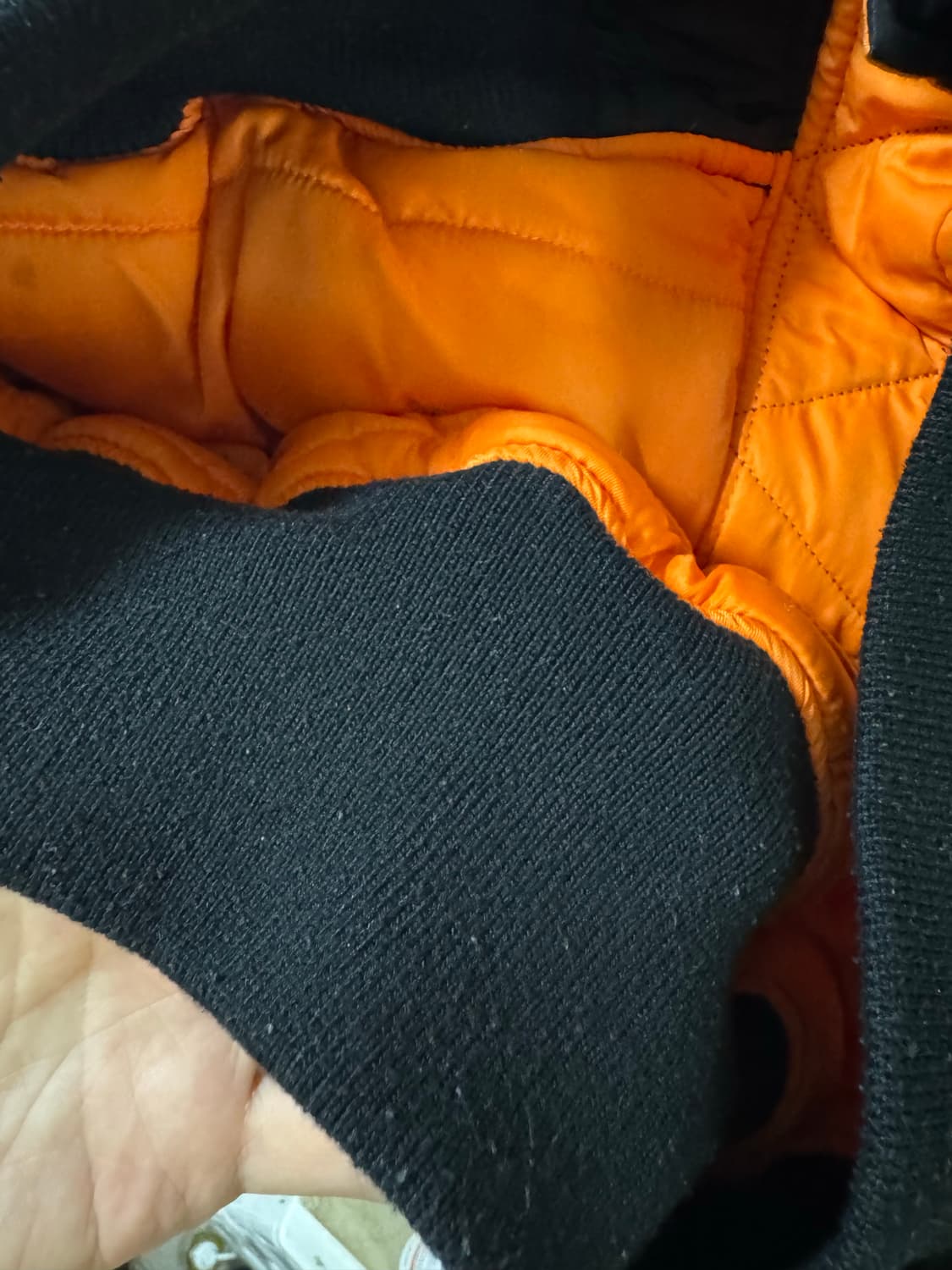 알파인더스트리 ma-1 블랙 XL 상품이미지9