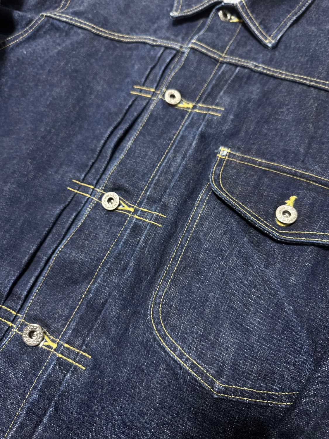 브론슨 101j cowboys jacket 셀비지 데님자켓 44 상품이미지3